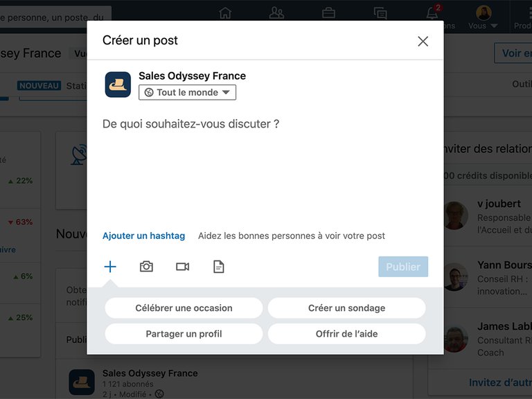 Créer et animer sa page entreprise linkedin